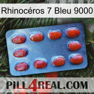 Rhinocéros 7 Bleu 9000 06